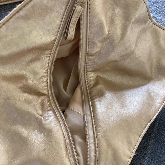 Gold shoulder bag - Picture 4 of 8